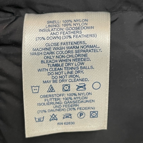 Lands End Boys sz L (14/16) Down Vest Snap Front - Picture 5 of 5